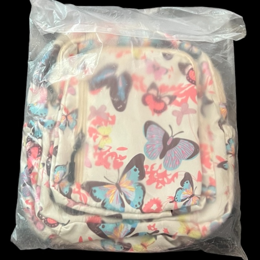 New Butterfly Backpack/with keychain